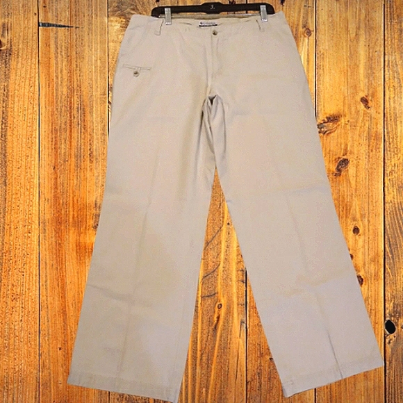 COLUMBIA Sportswear Cotton Khaki Trousers Pants, Size 14 - Picture 6 of 16